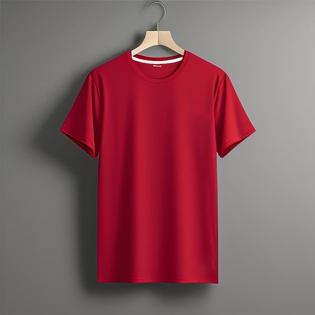 RED SHORT SLEEVE TSHIRT NARUTO ANIME DESIGN FOR MEN AND WOMEN