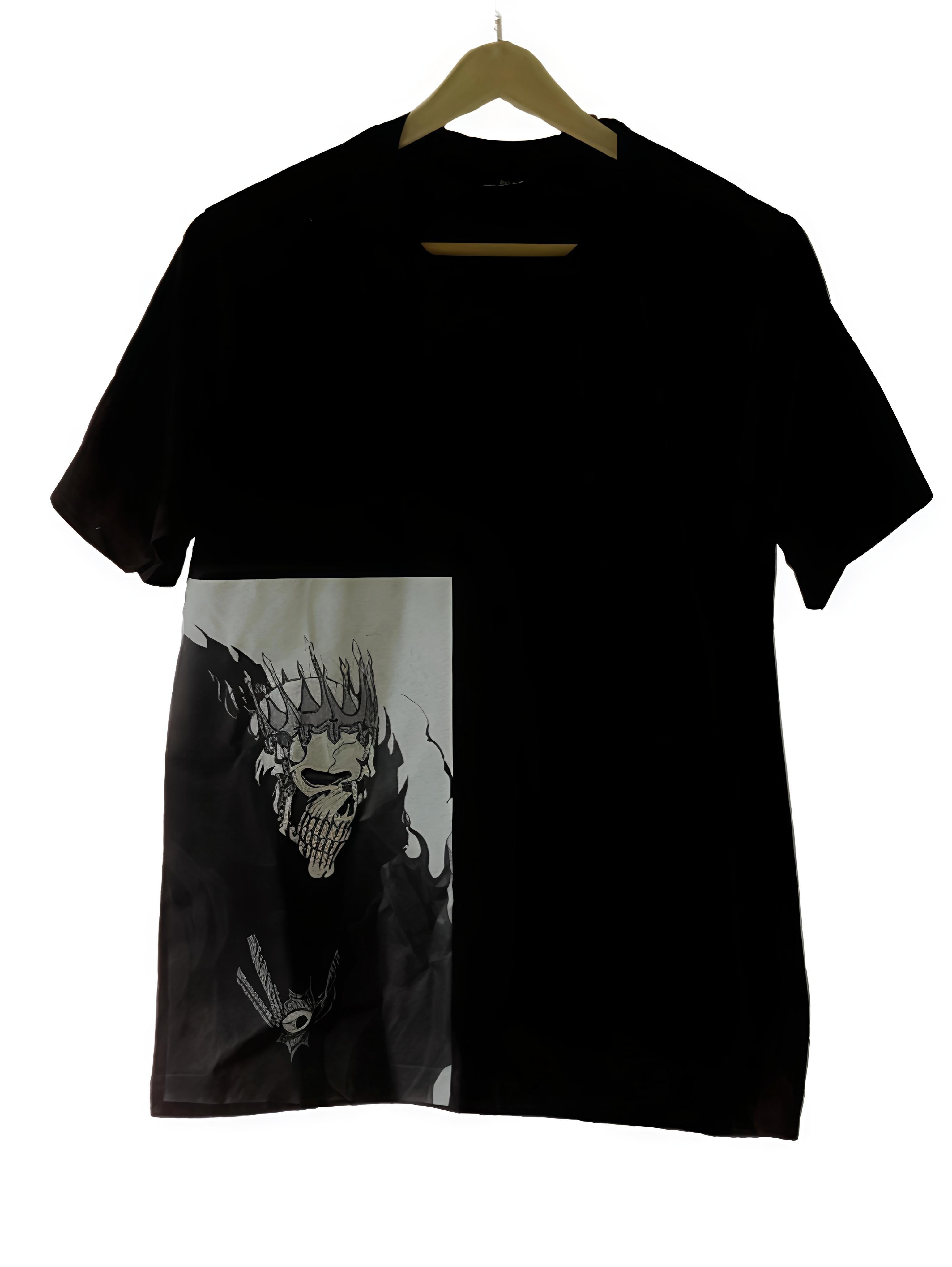 SHORT SLEEVE TSHIRT OF SKELETON KING FACING FRONT FOR MAN AND WOMEN